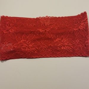 Lace Back Unpadded Bandeau